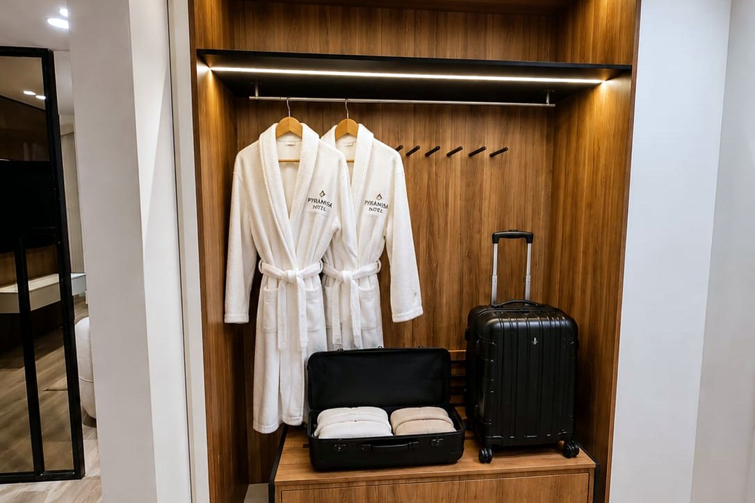 Hotel wardrobe for Pyramisa — Hammer